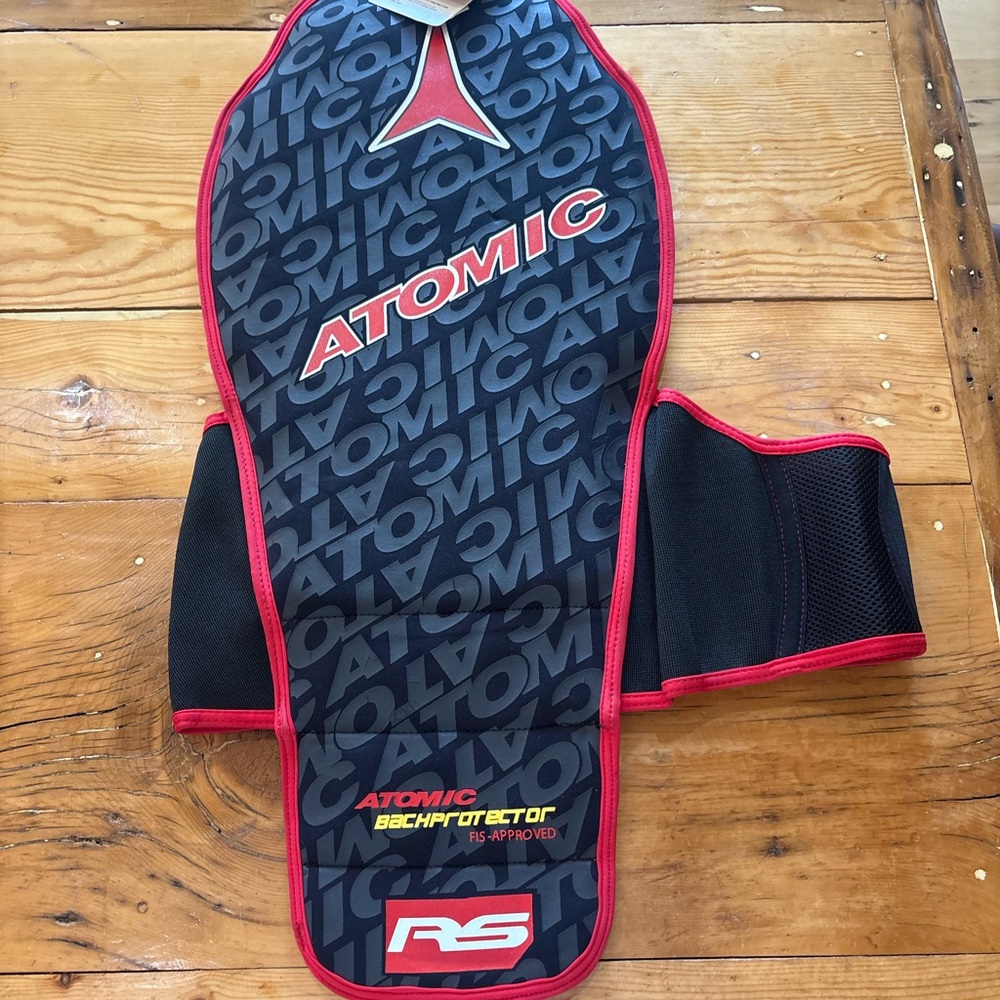 Atomic Back Protector with Red Accents